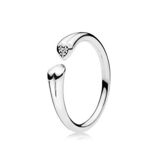 Кольцо “Два сердца”