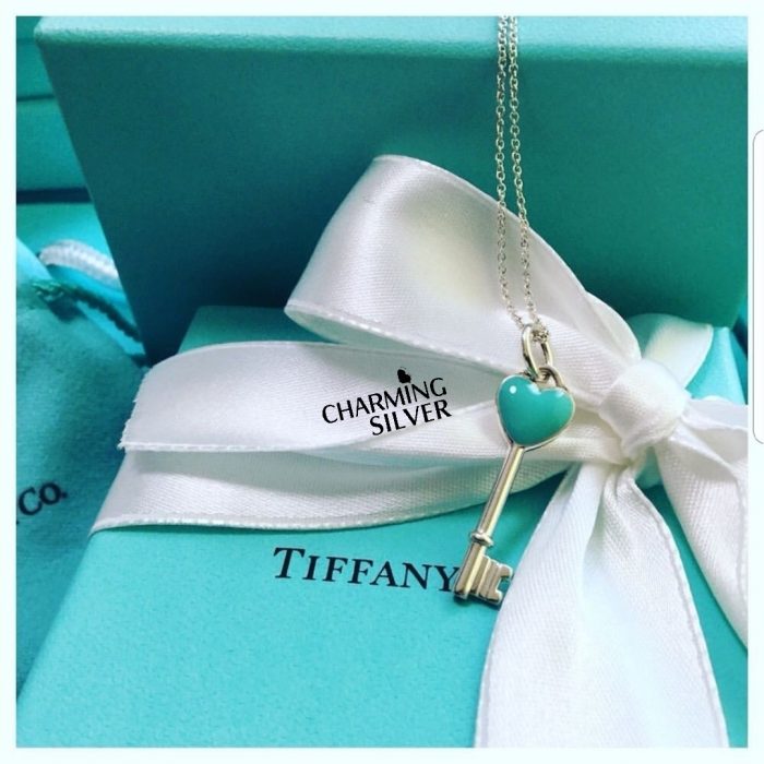 Колье Ключ с сердцем Tiffany