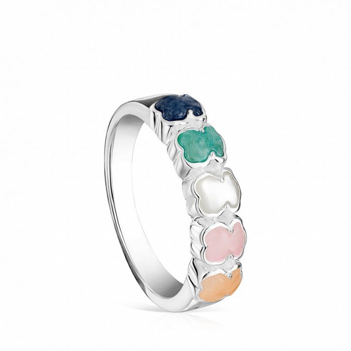 Кольцо Mini Color TOUS с драгоценными камнями