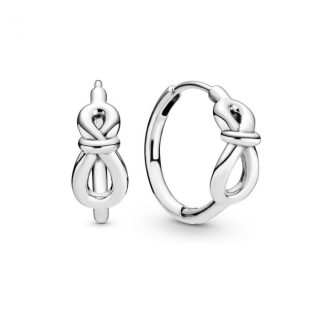 Серьги-кольца Pandora “Символ бесконечности”