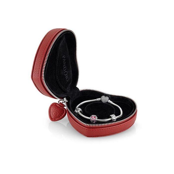 Коробка Pandora для браслетов и шармов в форме сердца