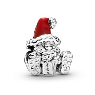 Шарм Pandora “Санта Клаус с подарком”
