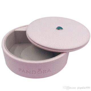 Круглая коробка Pandora для браслетов и шармов